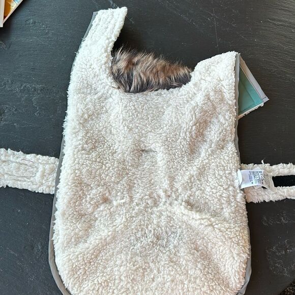 Land’s End expedition fur double fleece lined coat Various water resistant Small - Picture 15 of 15